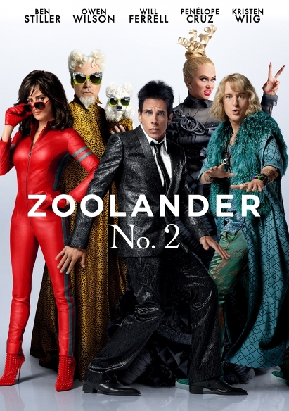 Zoolander 2 movie poster