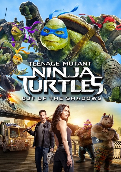 Ninja Turtles: Out of the Shadows movie poster