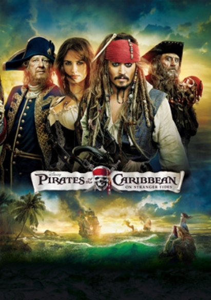 Pirates of the Caribbean: on Stranger Tides movie poster