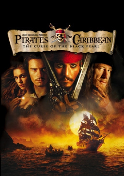 Pirates of the Caribbean: The Curse of the Black Pearl movie poster