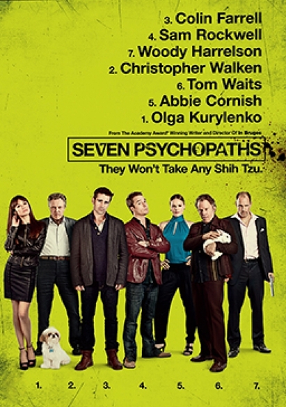 Seven Psychopaths movie poster