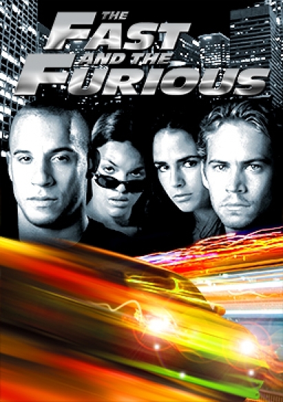 The Fast and the Furious movie poster