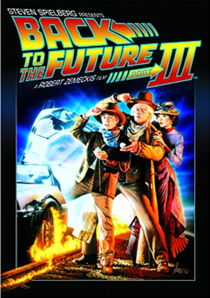 Back to the Future Part III movie poster